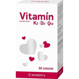 Biomedica Vitamín K2+D3+Q10 60 cps