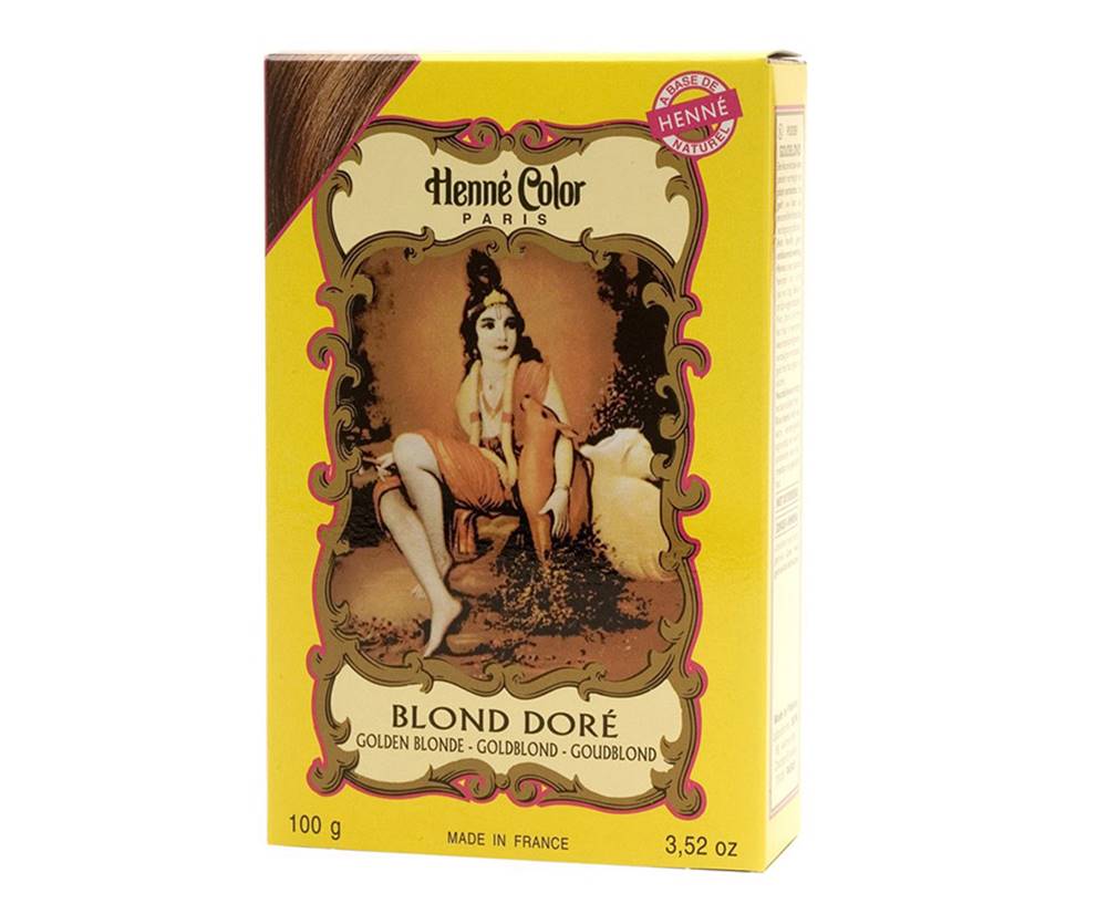 Henné Color Paris Henné Color Paris Blond Doré Henna Powder, Henné Color 100g - Blond zlatá