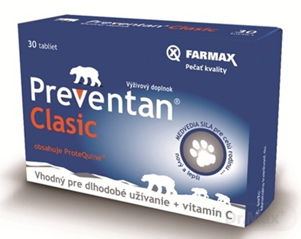 FARMAX FARMAX Preventan Clasic + vitamín C