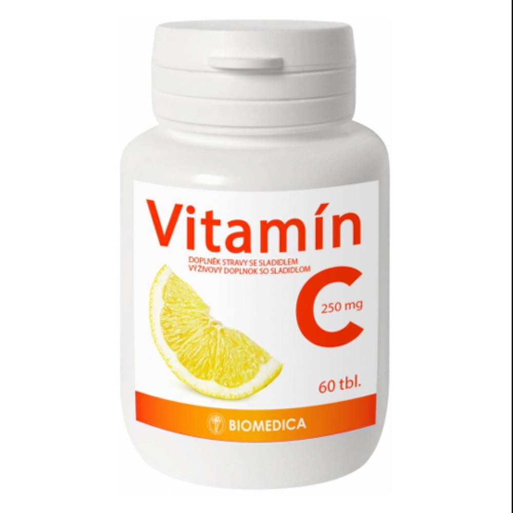 Biomedica BIOMEDICA Vitamin C 250 mg 60 tabliet