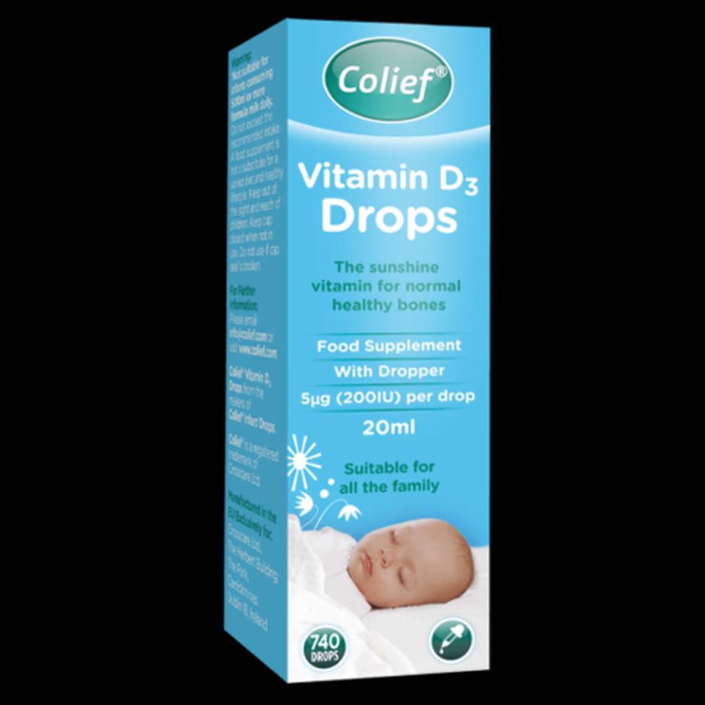 COLIEF Vitamín D3 drops 20 ml