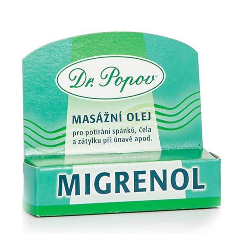 Dr. Popov DR. POPOV Migrenol masážny olej roll-on 6 ml