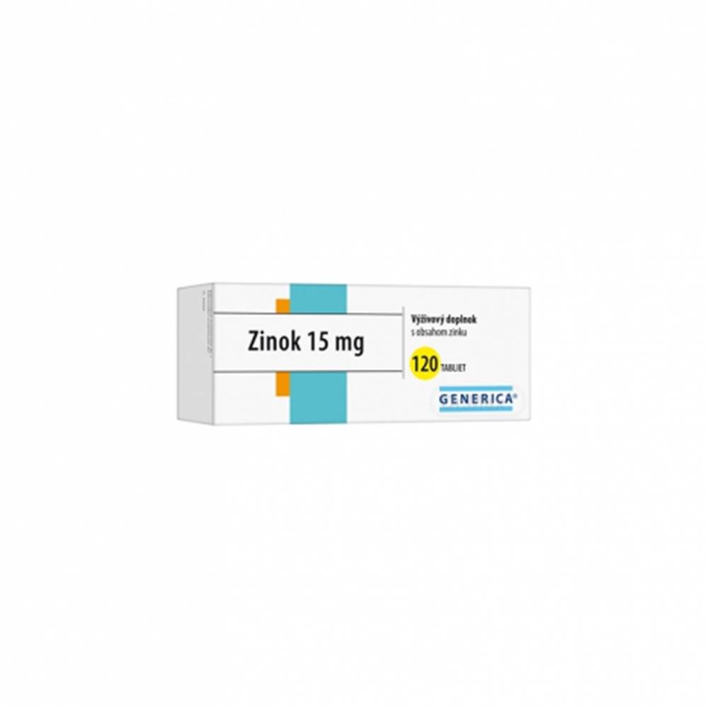 Generica GENERICA Zinok 15 mg tbl 120