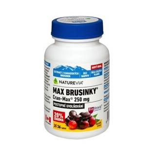 SWISS NATUREVIA Max brusnice cran-max 250 mg 30 kapsúl