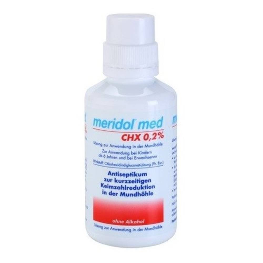Meridol MERIDOL Ústna voda s chlorhexidinom 0,2% bez alkoholu 300 ml