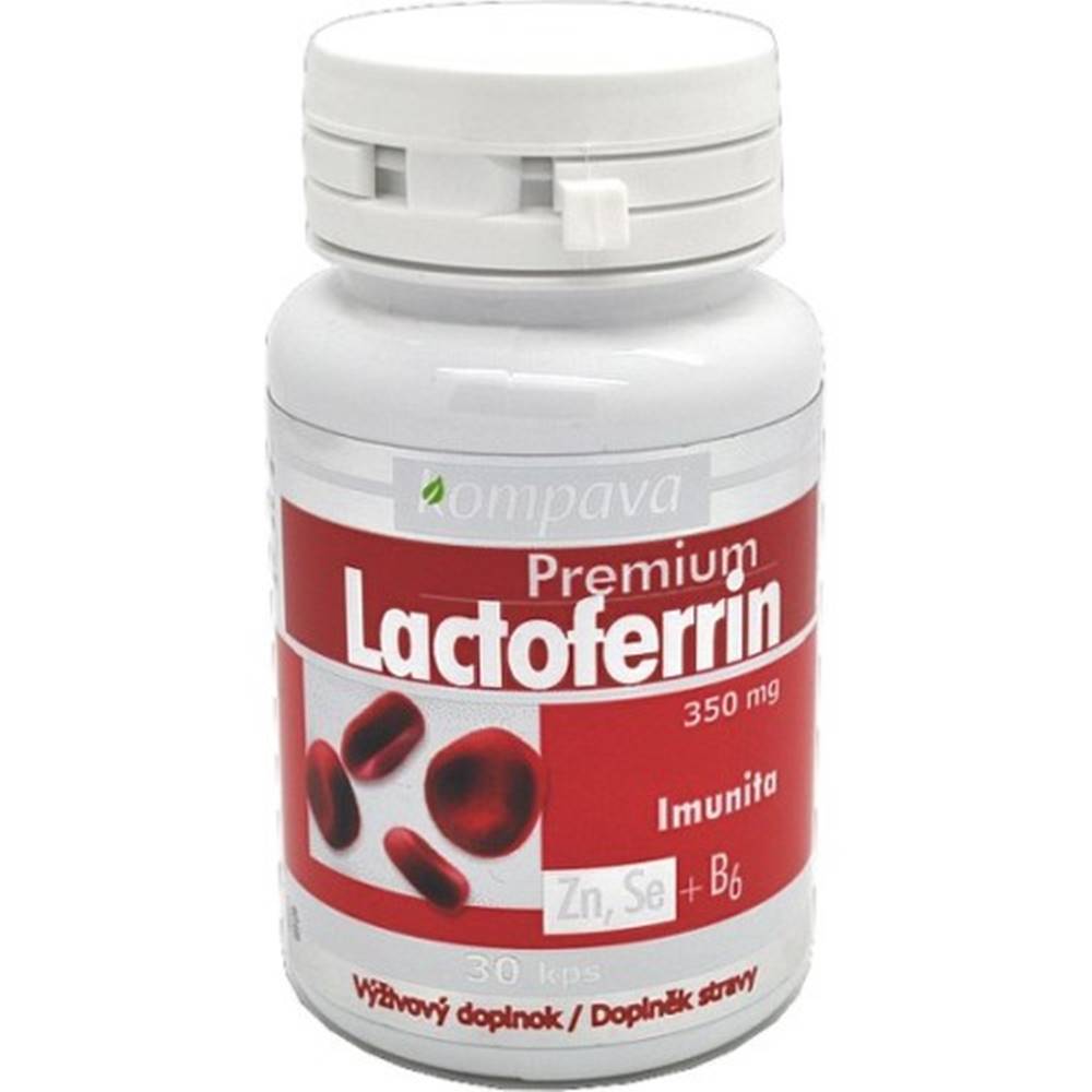 Kompava KOMPAVA Premium lactoferrin, podpora imunity 30 kusov