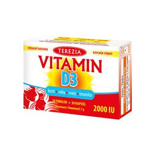 TEREZIA Vitamín D3 2000 IU 30 kapsúl