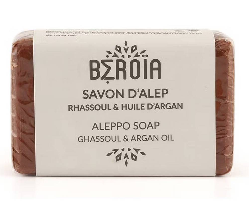 Beroïa BEROÏA Mydlo Alep s arganovým olejom a ílom rhassoul 100 g