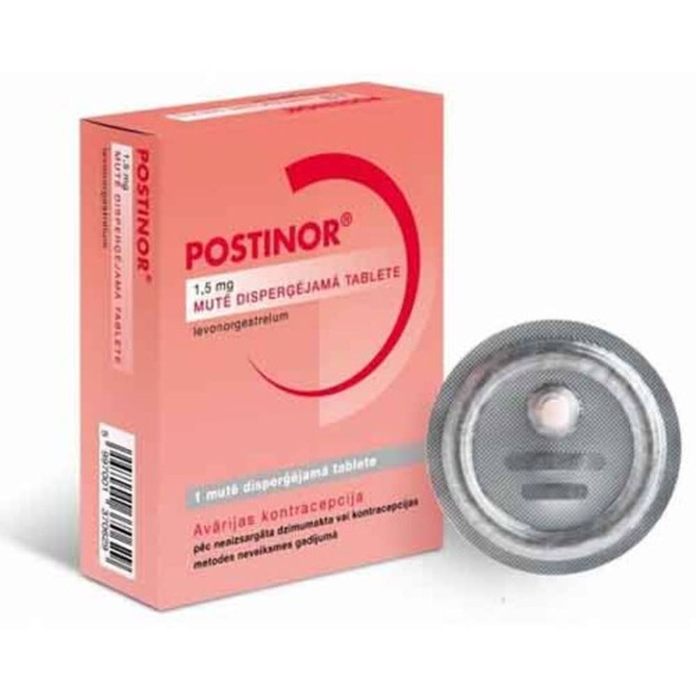 Postinor POSTINOR-1 1,5 mg 1 tableta