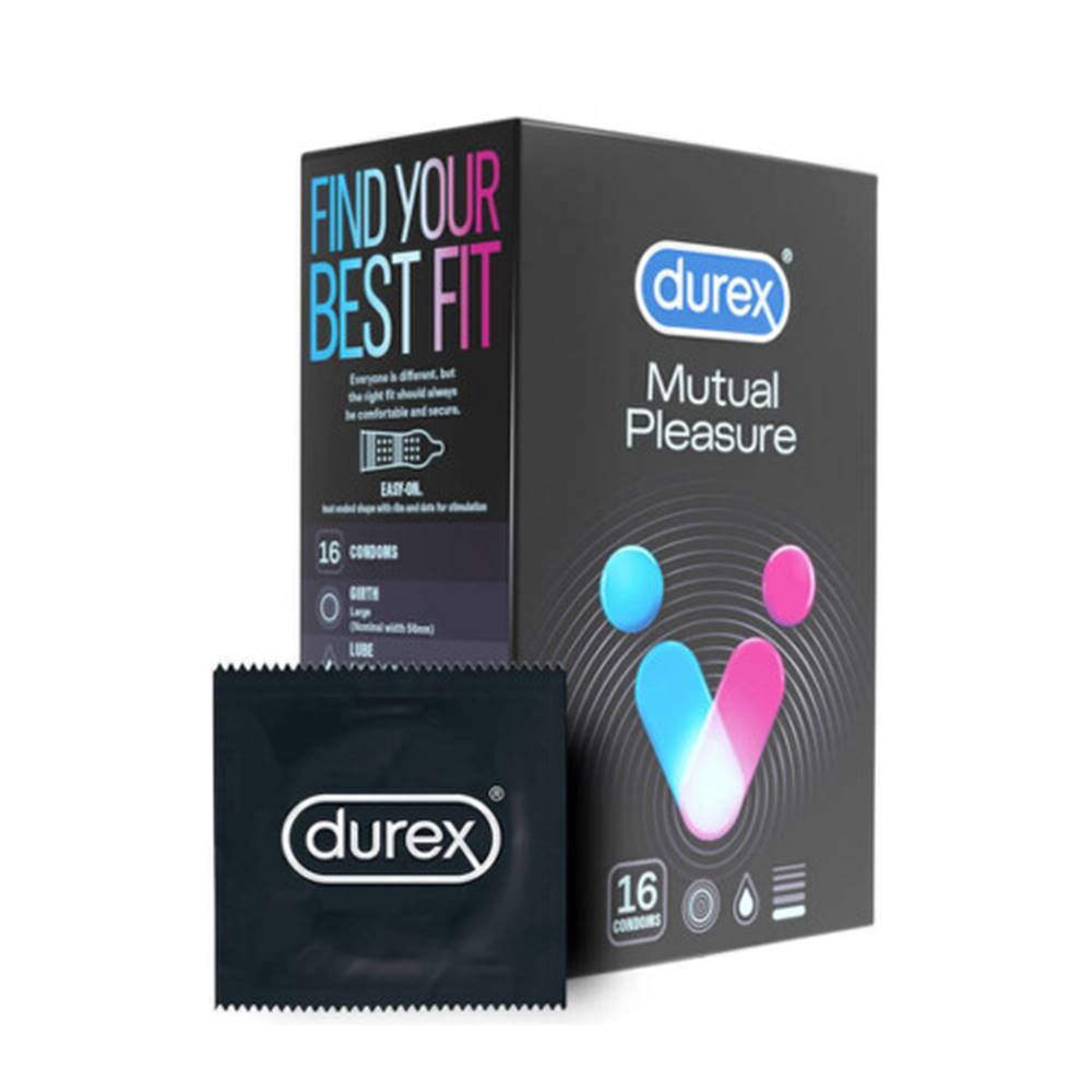 DUREX DUREX Mutual pleasure kondóm s benzokaínom 16 ks