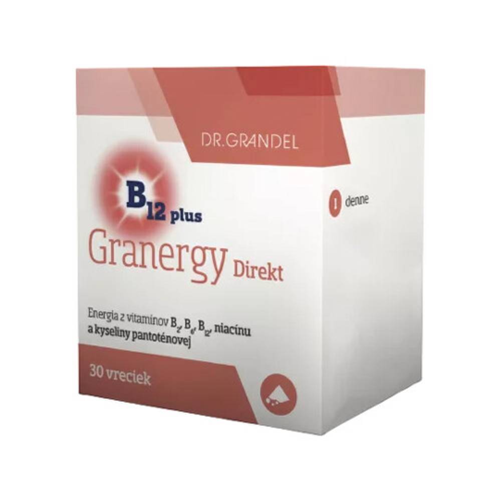 Dr. Grandel DR.GRANDEL Granergy direkt B12 plus prášok s vitamínmi B 20 vrecúšok
