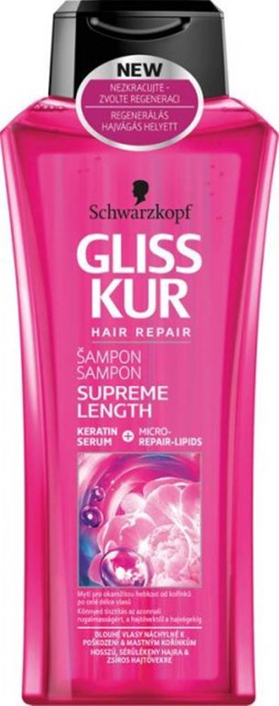 GLISS KUR GLISS KUR šampón Supreme Length