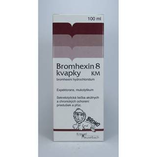 Bromhexin 8  kvapky KM 100 ml