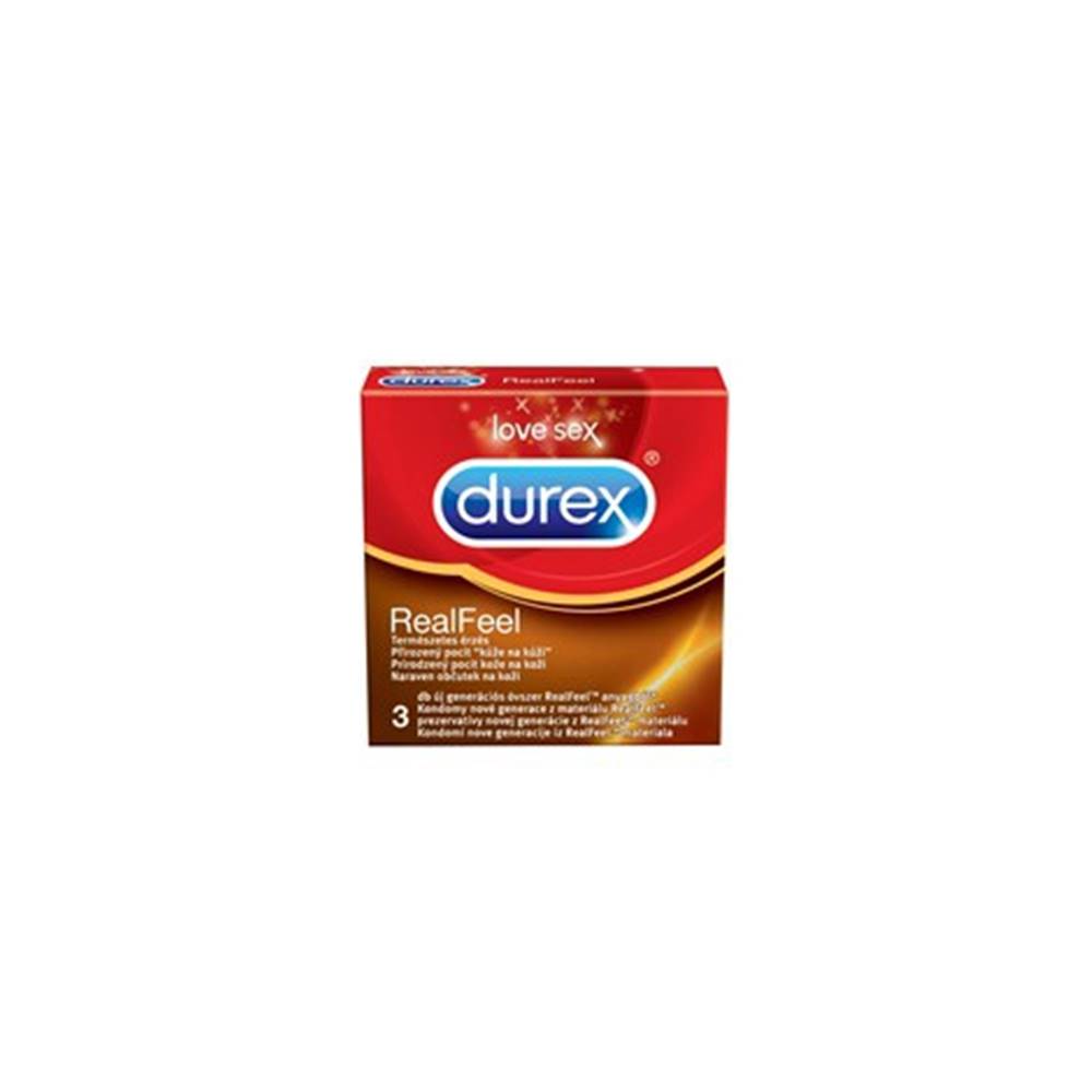 Durex RealFeel kondómy 3 ks