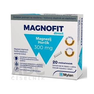 MAGNOFIT direct 300 mg vrecká 20 ks