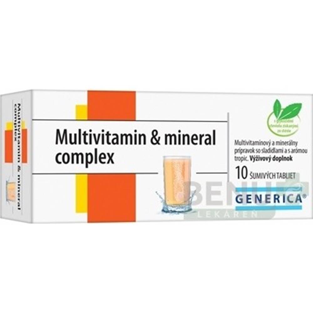 Generica GENERICA Multivitamin & mineral complex 10 šumivých tabliet