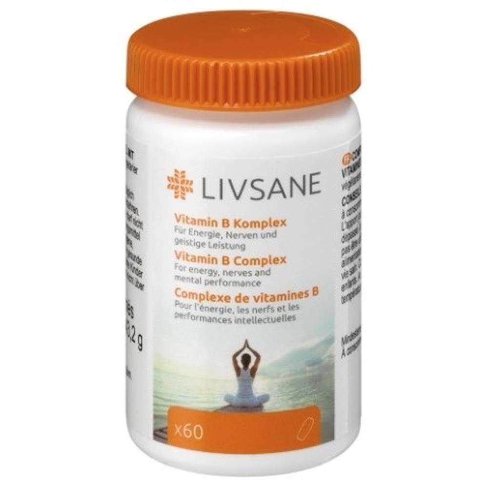 LIVSANE LIVSANE Vitamín B komplex 60 tabliet