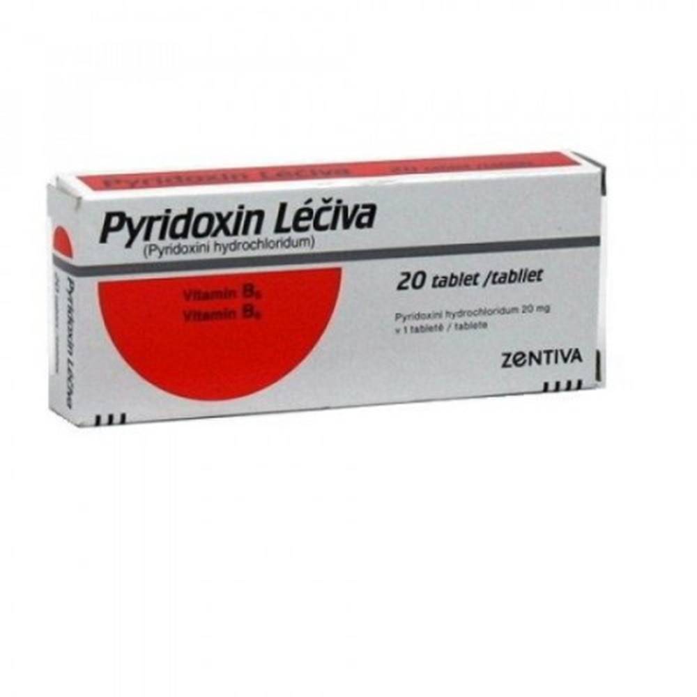 Zentiva PYRIDOXIN Léčiva 20 mg 20 tabliet
