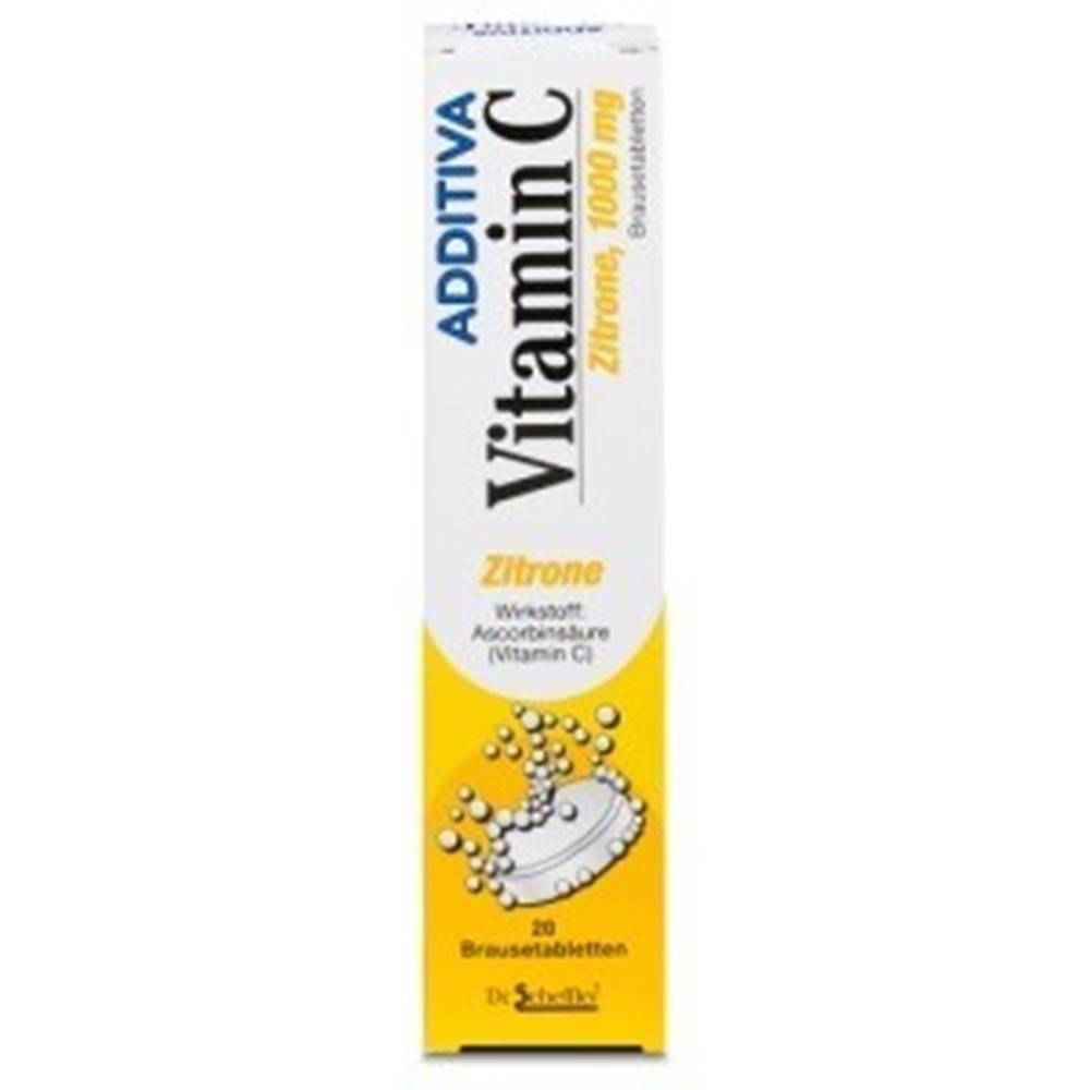 Additiva ADDITIVA Vitamín C 1000 mg 20 šumivých tabliet