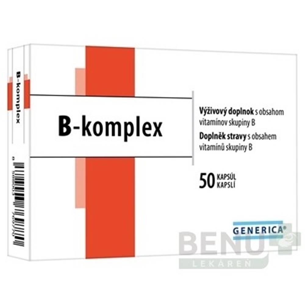 Generica GENERICA B-komplex 50 kapsúl