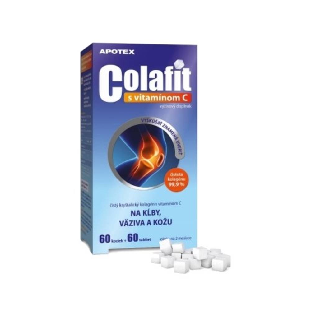 Colafit COLAFIT S vitamínom C 60 kociek + 60 tabliet