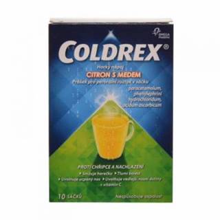 Coldrex Horúci nápoj citrón s medom 10 vrecúšok