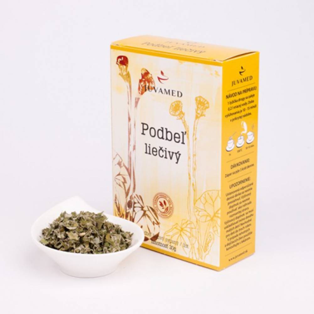 Juvamed Juvamed Podbeľ liečivý - list sypaný čaj 30g