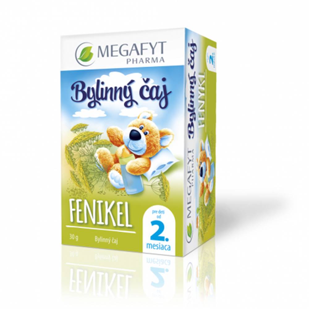 Megafyt MEGAFYT Bylinný čaj FENIKEL pre deti od 2. mesiaca, 20x1,5 g (30 g)