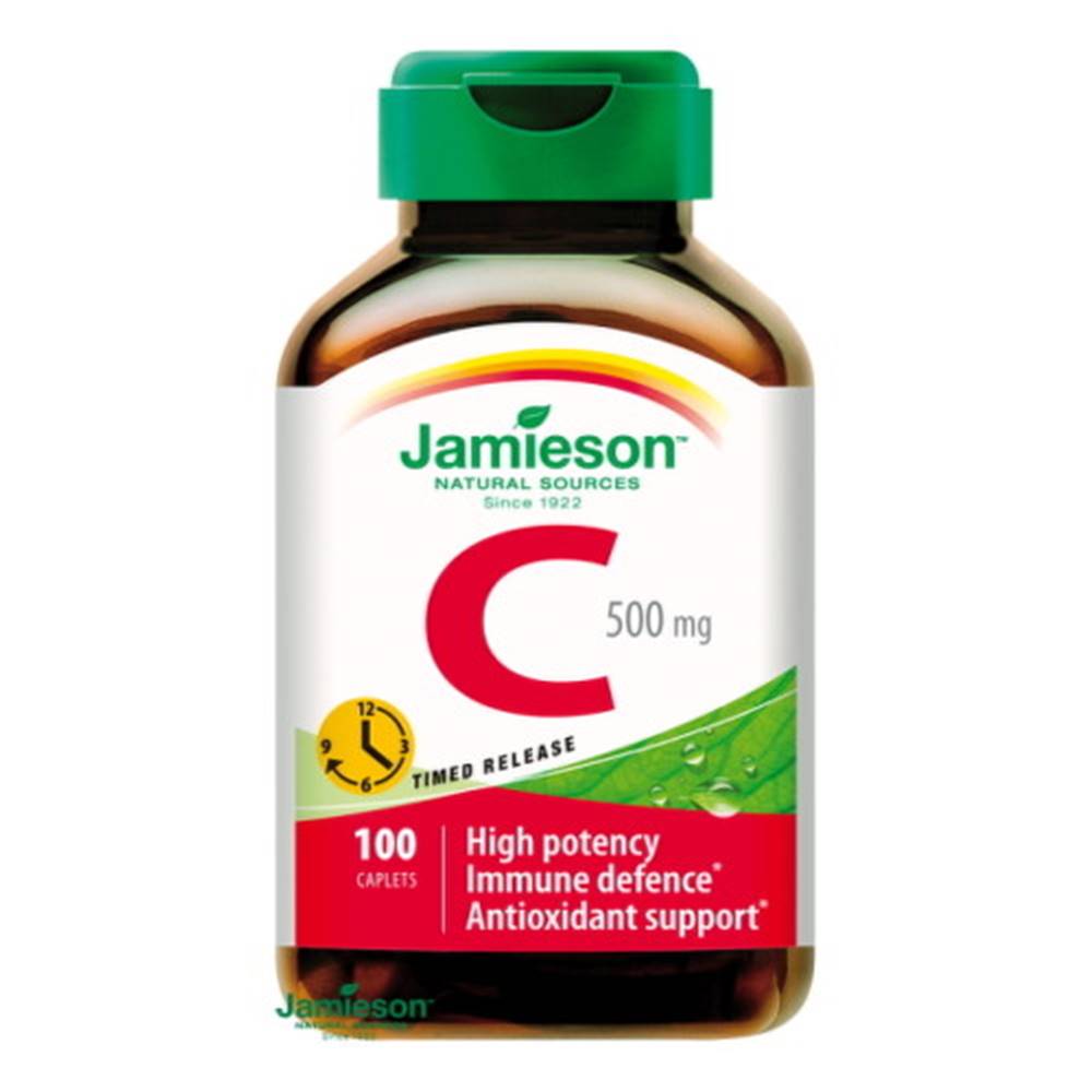 Jamieson JAMIESON Vitamín C 500 mg s postupným uvoľňovaním 100 tabliet