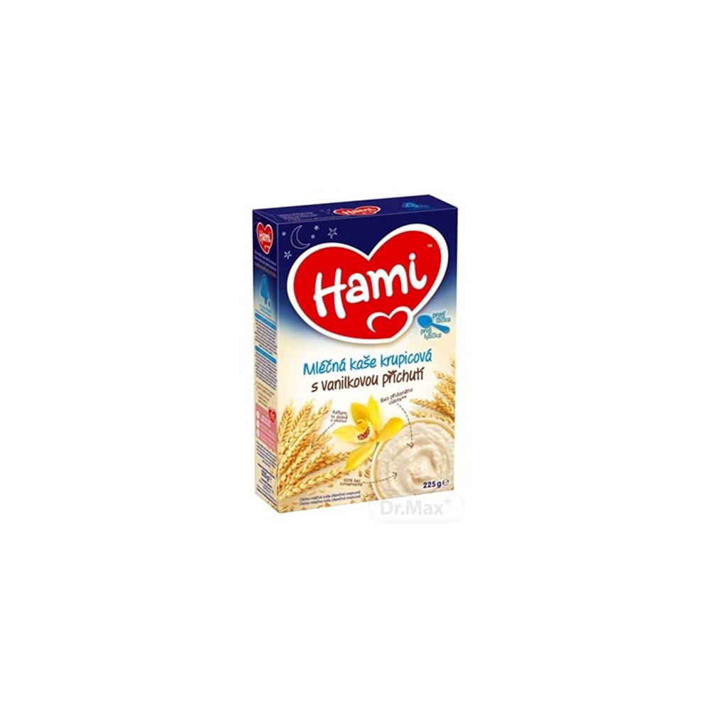Hami Hami mliečna kaša krupicová s vanilkovou príchuťou