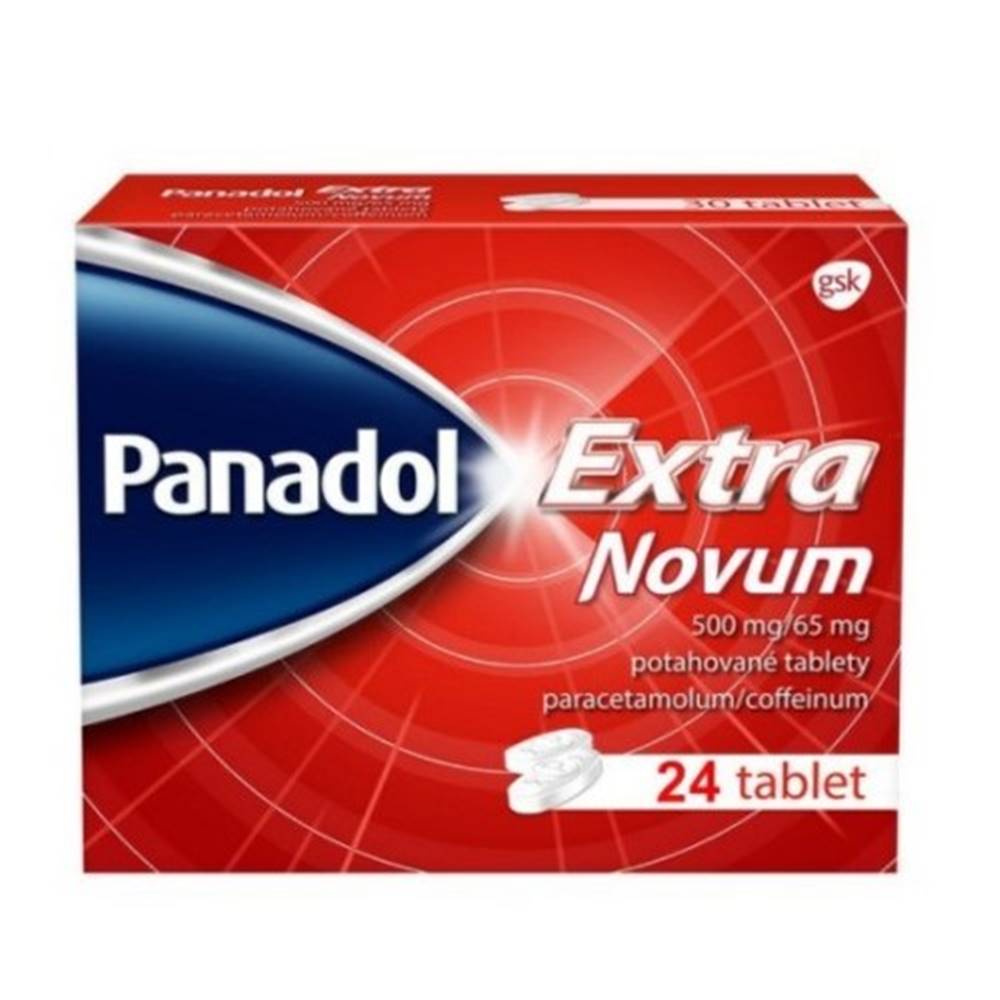 PANADOL PANADOL Extra Novum 500 mg/65 mg 24 tabliet